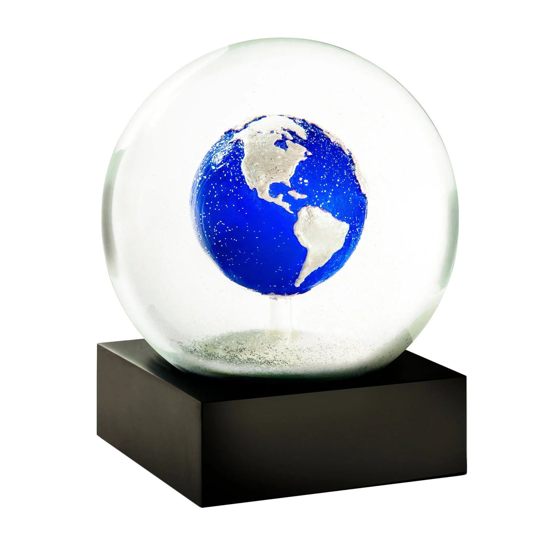 CoolSnowGlobes Big Blue Marble Earth Snow Globe